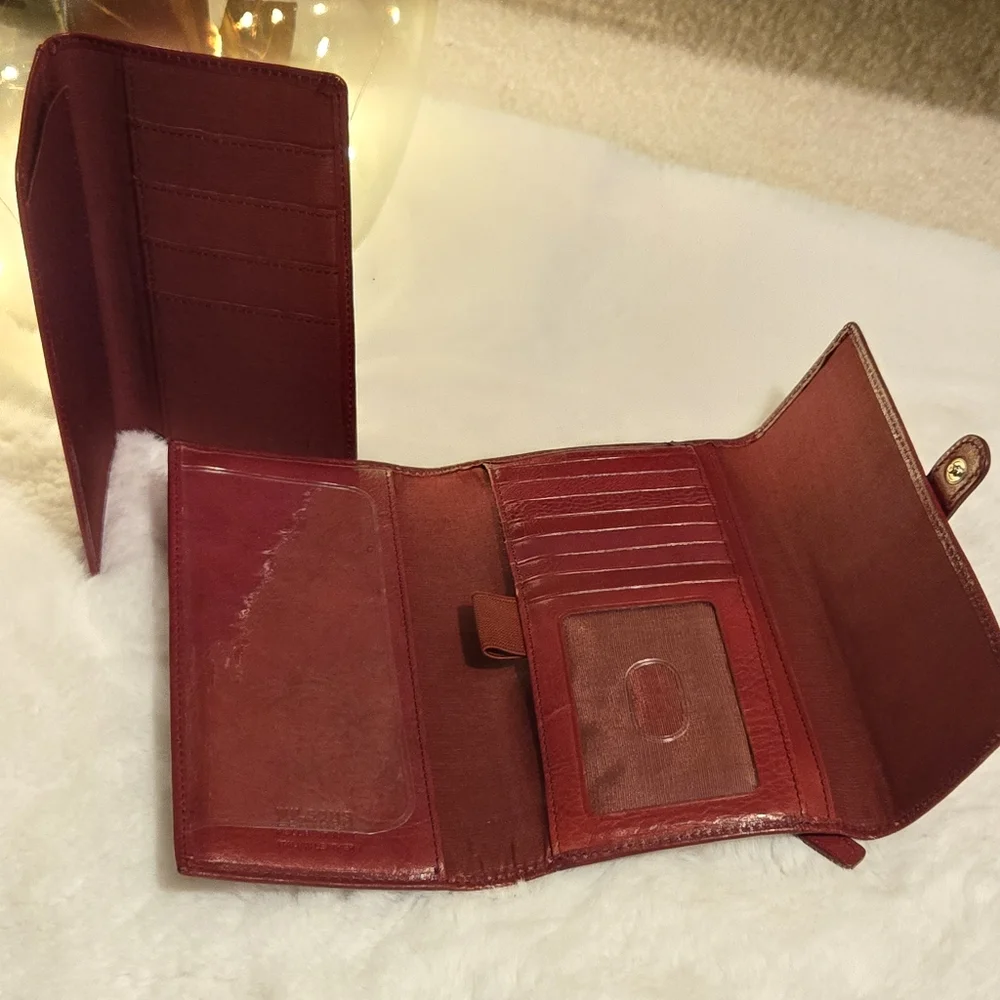 Vintage leather wallet
